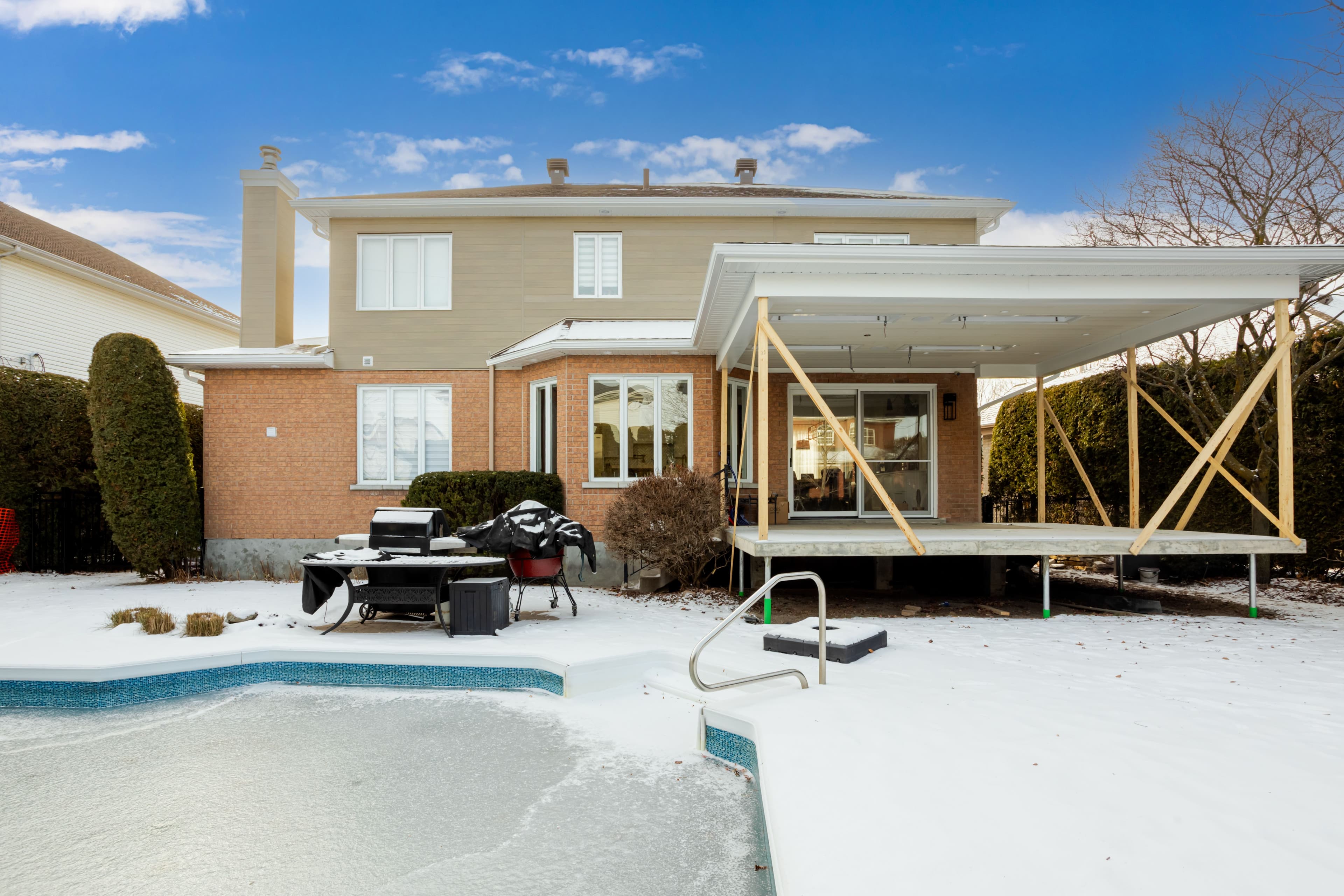 Remplacement de revêtement acrylique par composite | Boucherville